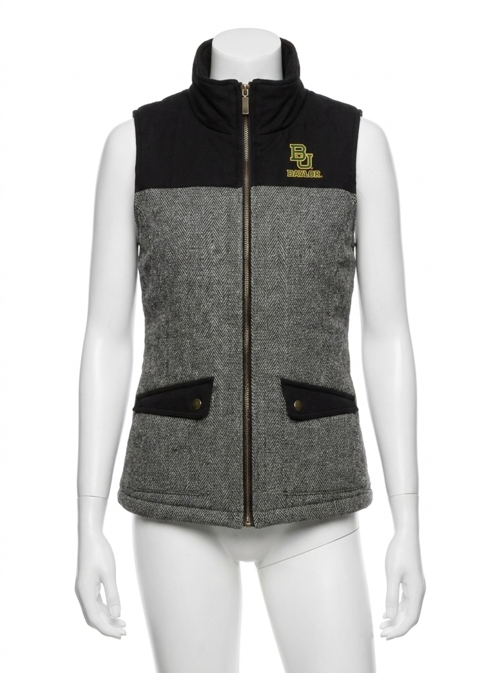 NEW GAMEDAY COUTURE baylor university prep for it vest in grey
